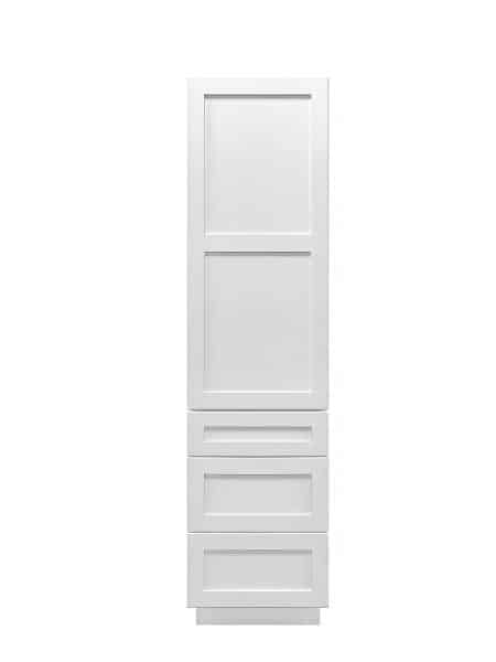 White 3 Drawer Pantry
