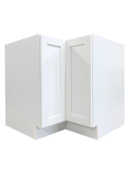 White Easy Reach<br>Corner Cabinet