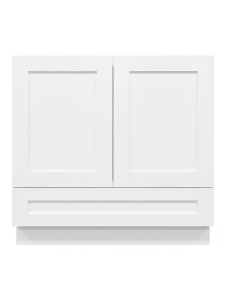 White Inverted Sink Base