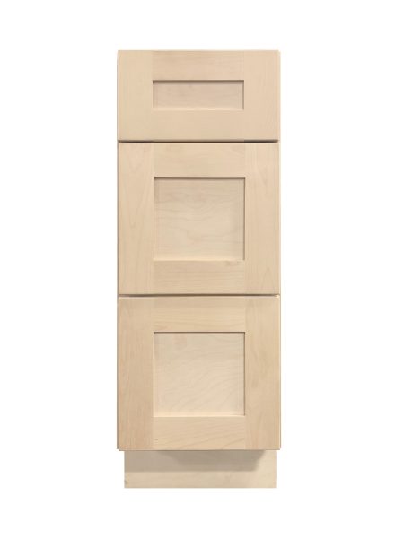 Unfinished Drawer Base<br>3 Drawers