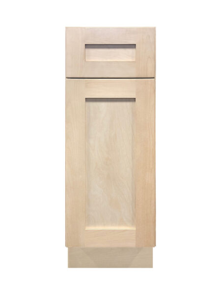 Unfinished Base Cabinet<br>1 Door & 1 Drawer