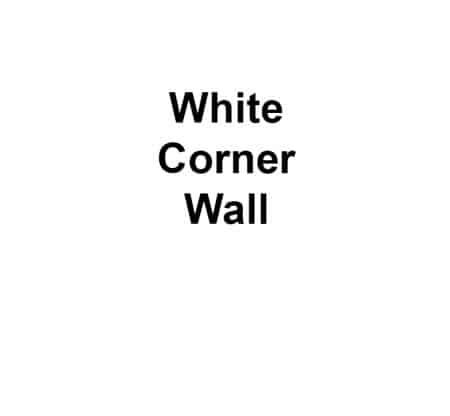 White Corner Wall