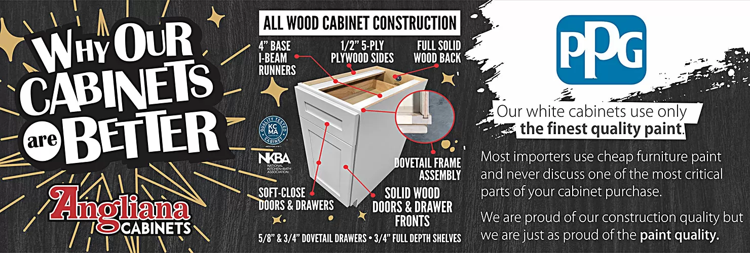Why Our Cabinets Are Better - Construction & Paint Quality